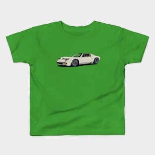 Lamborghini Miura in bianco white Kids T-Shirt